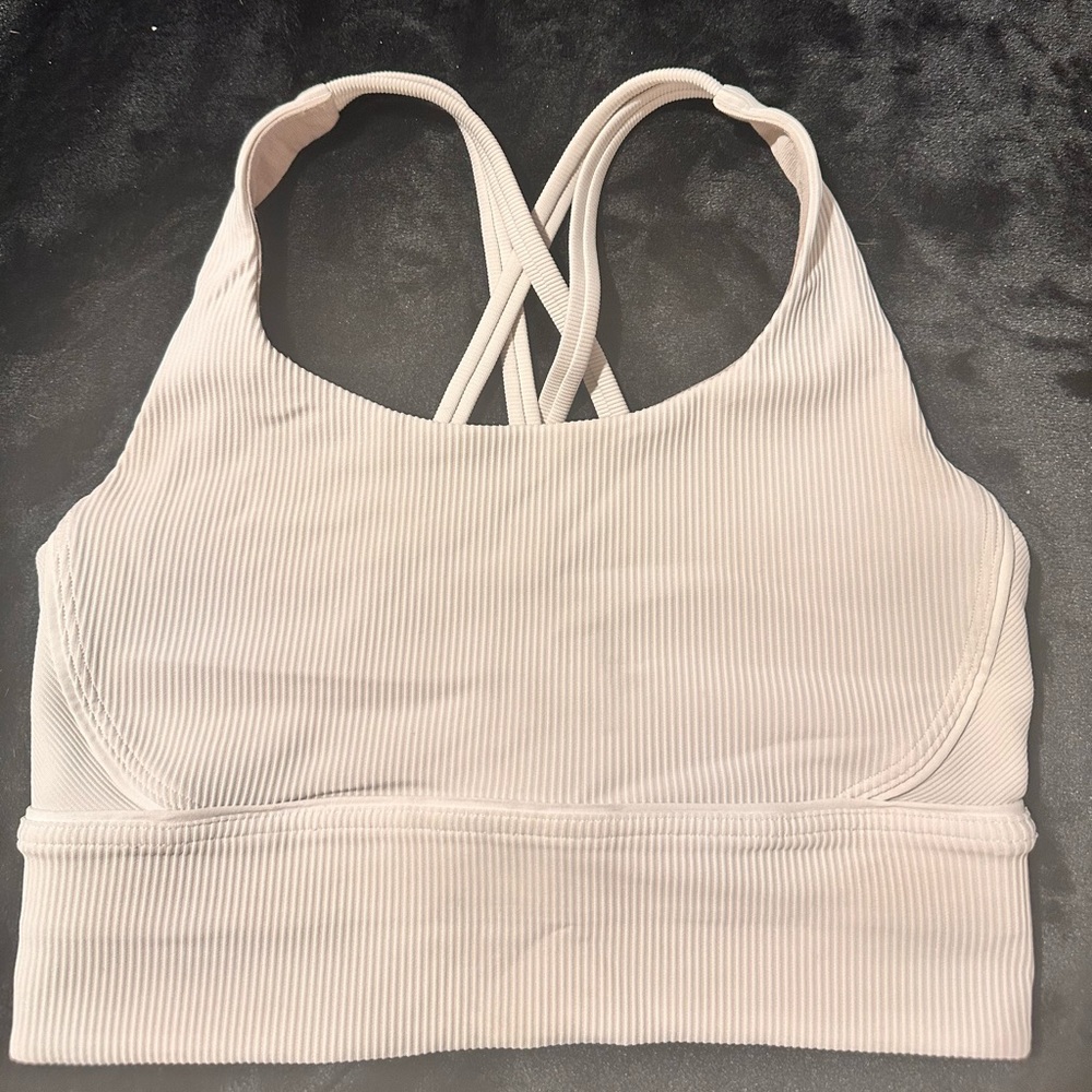 Lululemon White Sports Bra 🤍